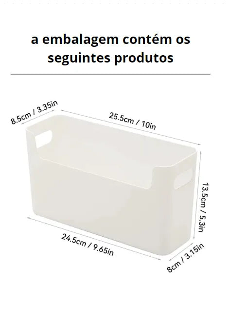 Caixa de Armazenamento Para Acessórios De Cozinha