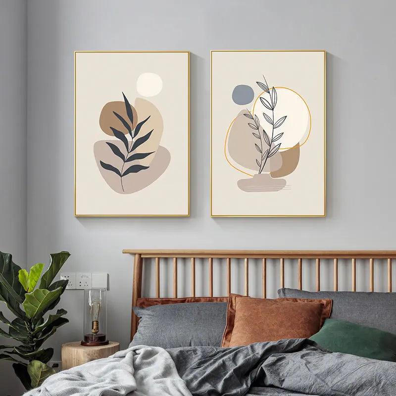 Quadros Decorativos Para A Sala Ou Quarto - Inspira Lar